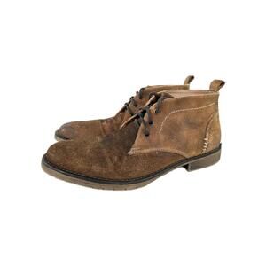 Bed Stu Rayburn Men's Rustic Suede Leather Ankle Boot US 9.5 Brown Chukka Boots